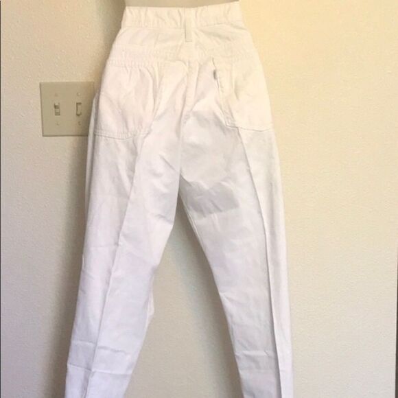 Rare Vintage White Tag 80s Levi’s 550 RELAXED Women BOOT CUT JEANS 8 - Picture 10 of 16